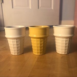 Icecream cone pots 🍦❤️